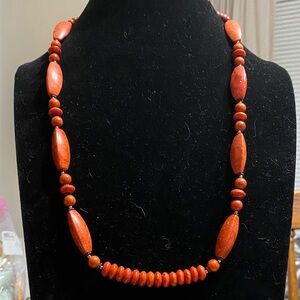 Elegant Coral Necklace